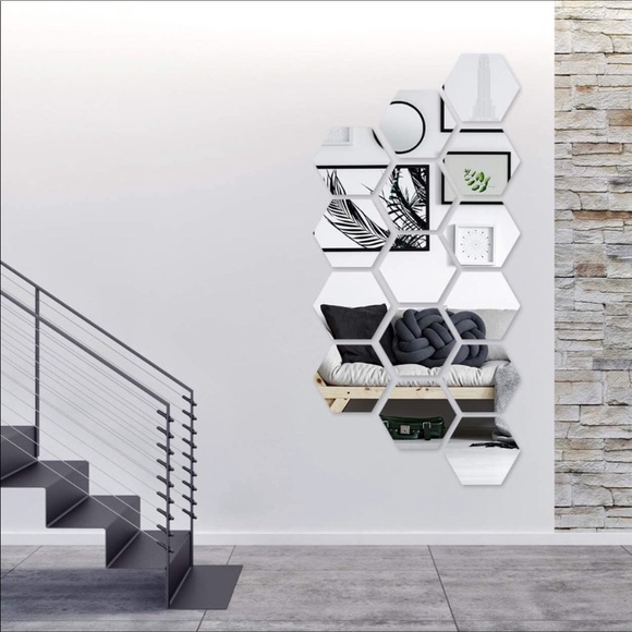 🎀 NEW Hexagon Mirror 🎀 SET